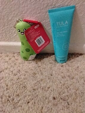 What Do You Want Meme? Emotional Support Pickle Keychain & Tula Face Cleanser